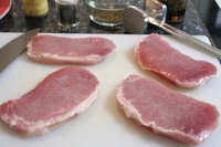 Smoked pork steaks are moist and intensely flavored.
