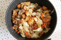 Potatoes and cabbage are staples of Irish cuisine.