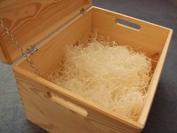 Wooden boxes are a good first woodworking project.