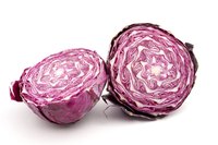 Dye your fabric a surprising color with red cabbage.