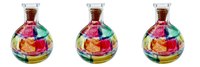 Liquid starch can give a glass votive or other small glass item a "stained glass" look.