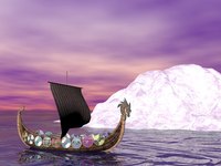 Viking boats are popular kids crafts