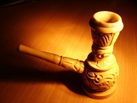 Novice stone workers should begin with the basic L or T shape for their pipe.
