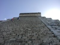 Ziggurats are similar to step pyramids.
