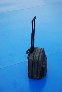 Traveling can be frustrating when a wheel breaks on your luggage.