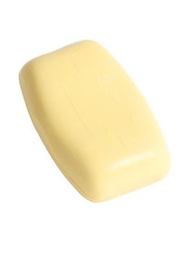 Painting customized designs on bar soap is a relatively simple task.