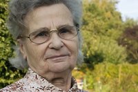 Dress like an old lady for Halloween.