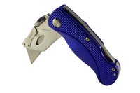A utility knife cuts through thinner rigid PVC foam with ease.