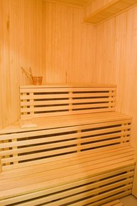 Near and far infrared waves often power indoor saunas.