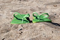 Gift each of your guests with flip-flops as a party favor.