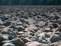 Dry rocks