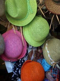 A hand-made hat can really set off your outfit.
