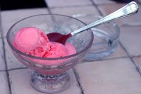 Keep your ice cream cold throughout the block party using dry ice.