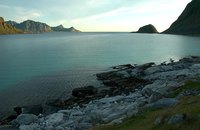 The oceans and seas of the world contain most of the world's water.