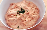 Smoked salmon dip may not hold up well to freezing.