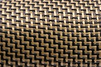 Kevlar is a strong and lightweight organic fiber.