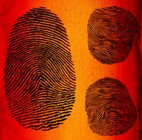 Kids will enjoy making crafts out of their own fingerprints.