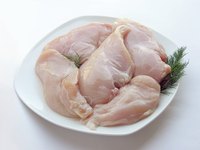 Store chicken properly for safest available food.