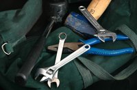 Rubber coating is used on a variety of surfaces including wrenches and other tools.