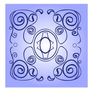 Window stencil for etching