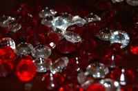 Rubies are the traditional gift for a 40th wedding anniversary.