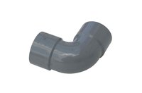 The 90-degree "elbow" is one of the most common fittings for PVC projects.