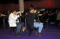 One goal of a launch event is to get press coverage.