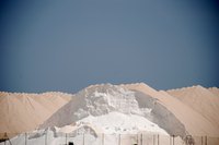 Sodium carbonate is both mined and made in laboratories.