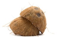 Coconut shells can be used for many different things.