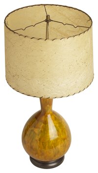 Heavy scrapbooking paper is perfect for making custom paper shades.