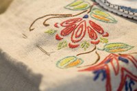 Make your own embroidery frame to help make your embroidery work easier.
