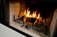 Refractory mortar is often found in fireplace brickwork.