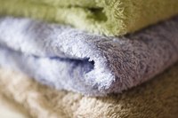 Turn ordinary plain towels into personal works of art.