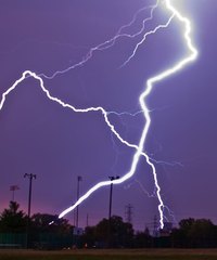 Lightning damage is considered an act of God for insurance purposes.