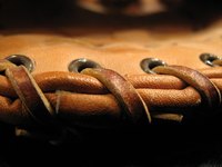 Durable cowhide; this glove will last for decades.