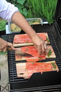 Salmon is a prime source of omega-3 DHA.