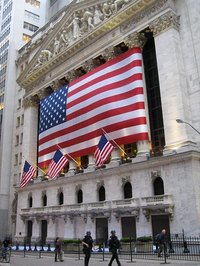 The New York Stock Exchange.