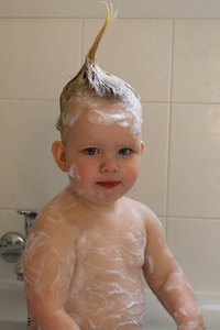 Mineral oil in many baby products causes painful allergic reactions.