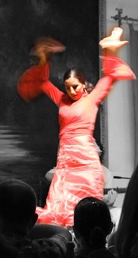 Examble of Hispanic folk dress