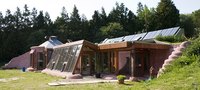 Solar batteries store energy from solar panels