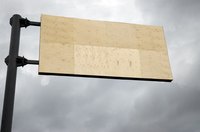 Traditional marketing utilizes print pieces like banners.