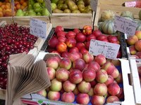 Apples, peaches and berries are good for an acid stomach.