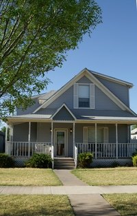 This porch is a good candidate for converting to an aluminum screen porch.