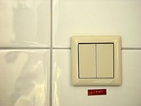Two switches are often grouped into one switch unit for user convenience.