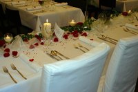 Add a touch of class to your event with chair covers.