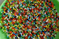 Red, white, turquoise and brown beads work best for an Indian costume.