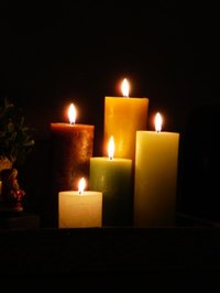 Candles are a popular decorating item in many homes.