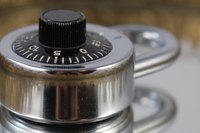 Safe dials work just like a combination pad lock.