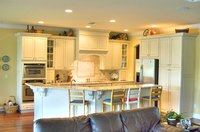 Some kitchen cabinets are constructed with MDF.