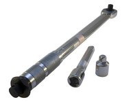 Measuring the amount of torque that is being applied to a bolt is simple with a torque wrench.
